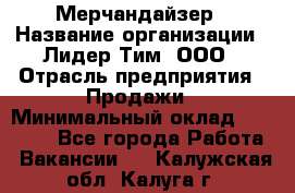 Мерчандайзер › Название организации ­ Лидер Тим, ООО › Отрасль предприятия ­ Продажи › Минимальный оклад ­ 26 000 - Все города Работа » Вакансии   . Калужская обл.,Калуга г.